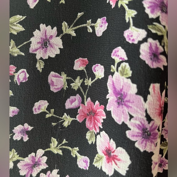 Vintage wide leg pant made of pure silk - Picture 2 of 4